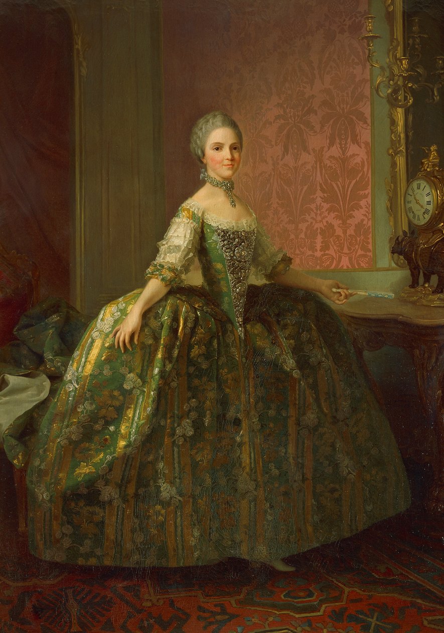 Portret van Maria Luisa van Parma door Laurent Pecheux
