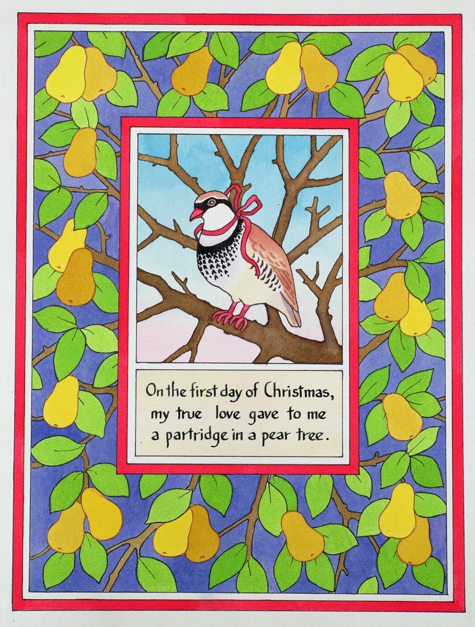 De eerste kerstdag door Lavinia Hamer