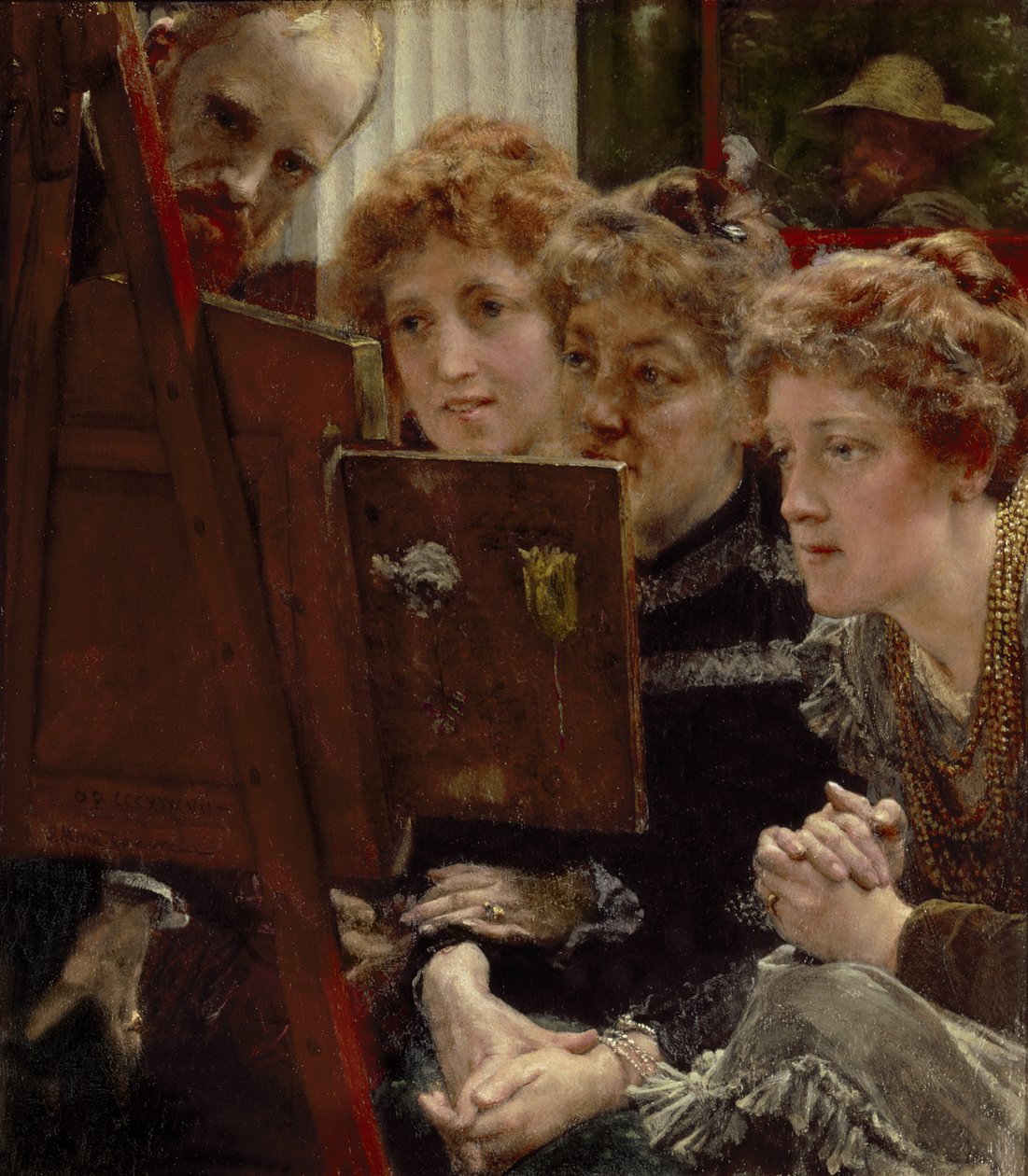 Een familiegroep, 1896 door Lawrence Alma Tadema