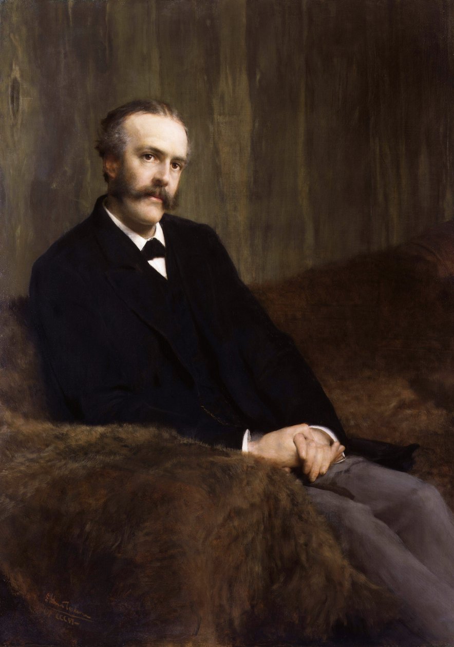 Arthur James Balfour door Lawrence Alma Tadema