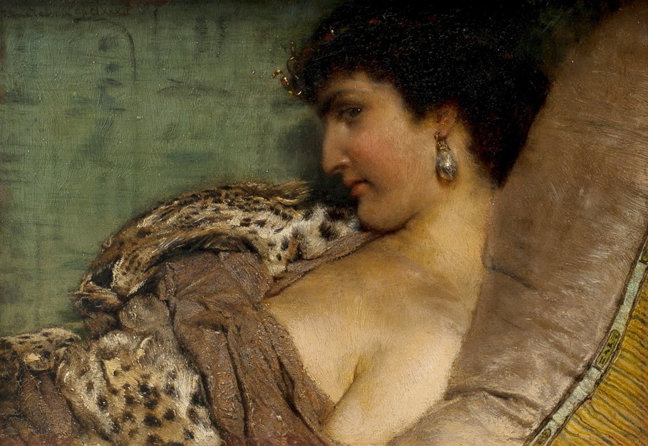 Cleopatra































"
















" door Lawrence Alma-Tadema