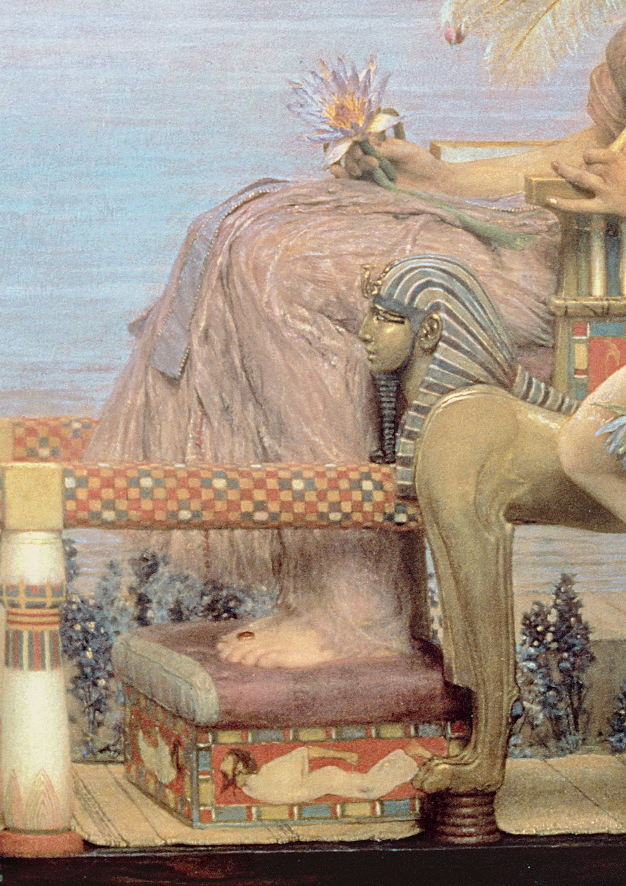 De vondst van Mozes door de dochter van de farao door Lawrence Alma Tadema