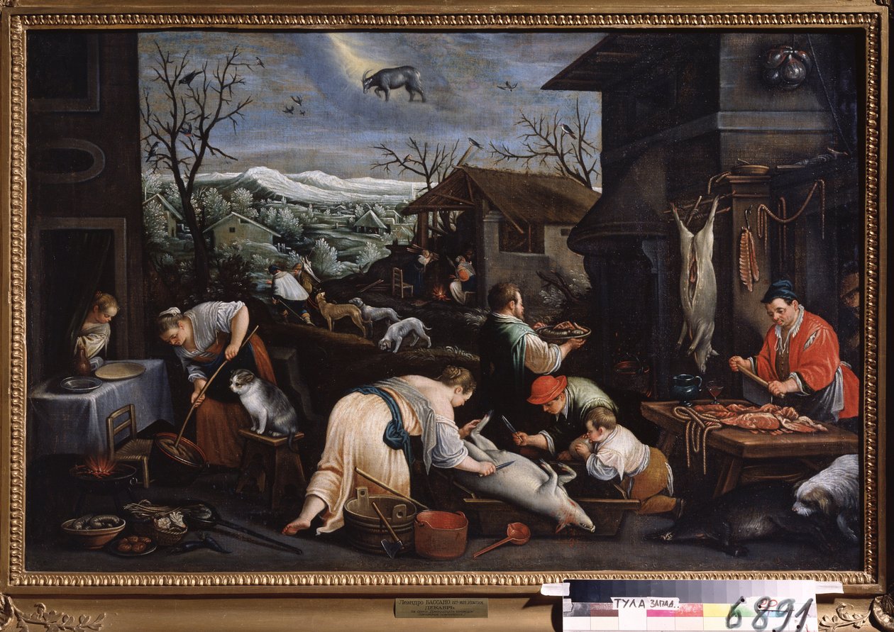 December (Symbool van het sterrenbeeld Steenbok) door Leandro da Ponte Bassano
