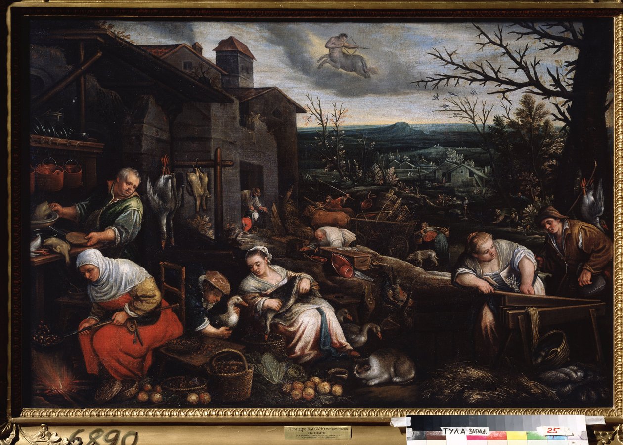 November (Symbool van het sterrenbeeld Boogschutter) door Leandro da Ponte Bassano