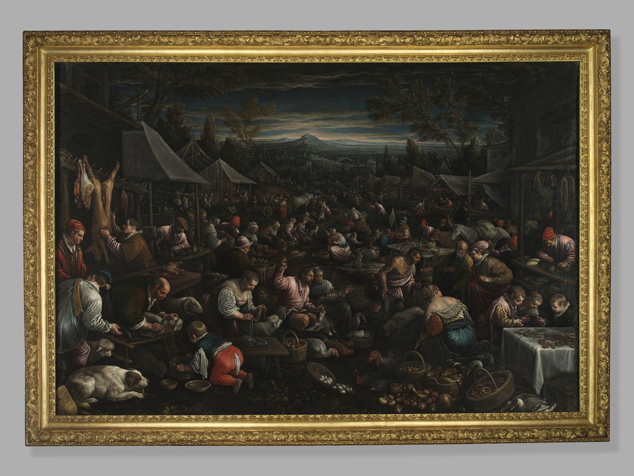 Kleine markt door Leandro da Ponte Bassano