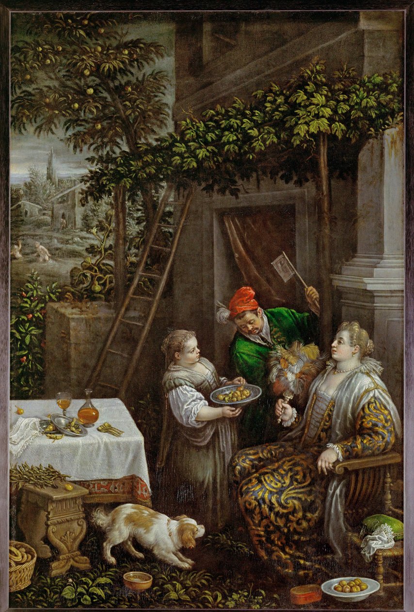 Zomer (schilderij op canvas) door Leandro da Ponte Bassano