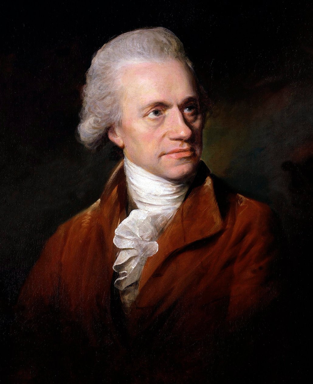 Portret van Sir Frederick William Herschel door Lemuel Abbott