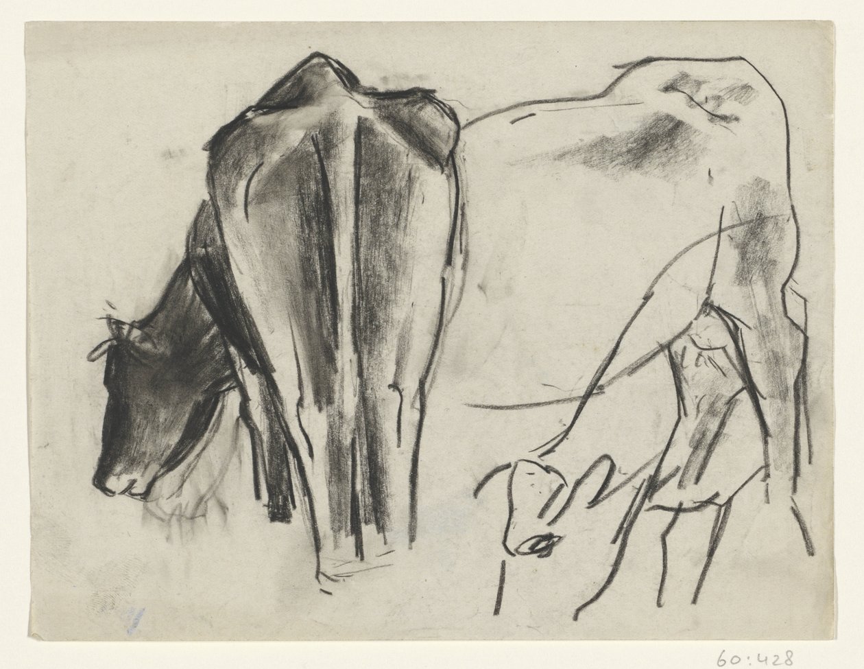 Drie koeien door Leo Gestel