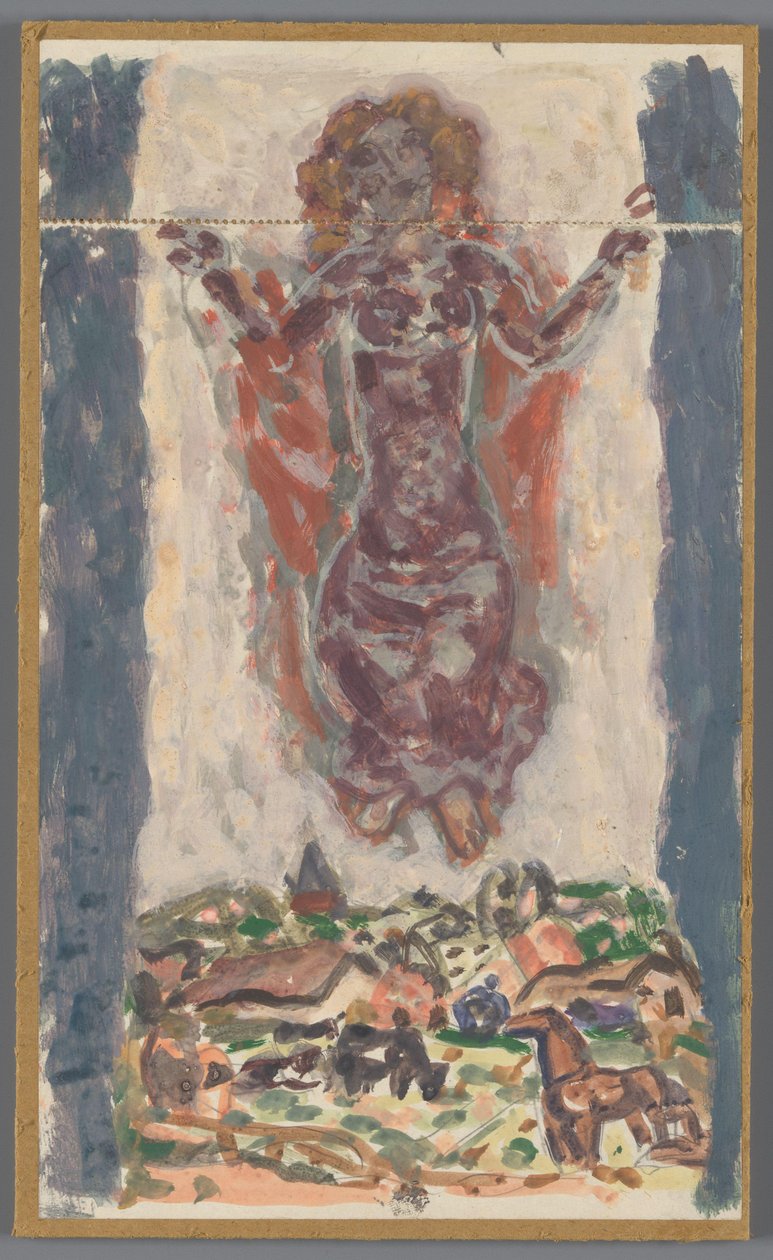 Ontwerp voor band van: Karl Baarslag, S.O.S., [1936-1937] door Leo Gestel