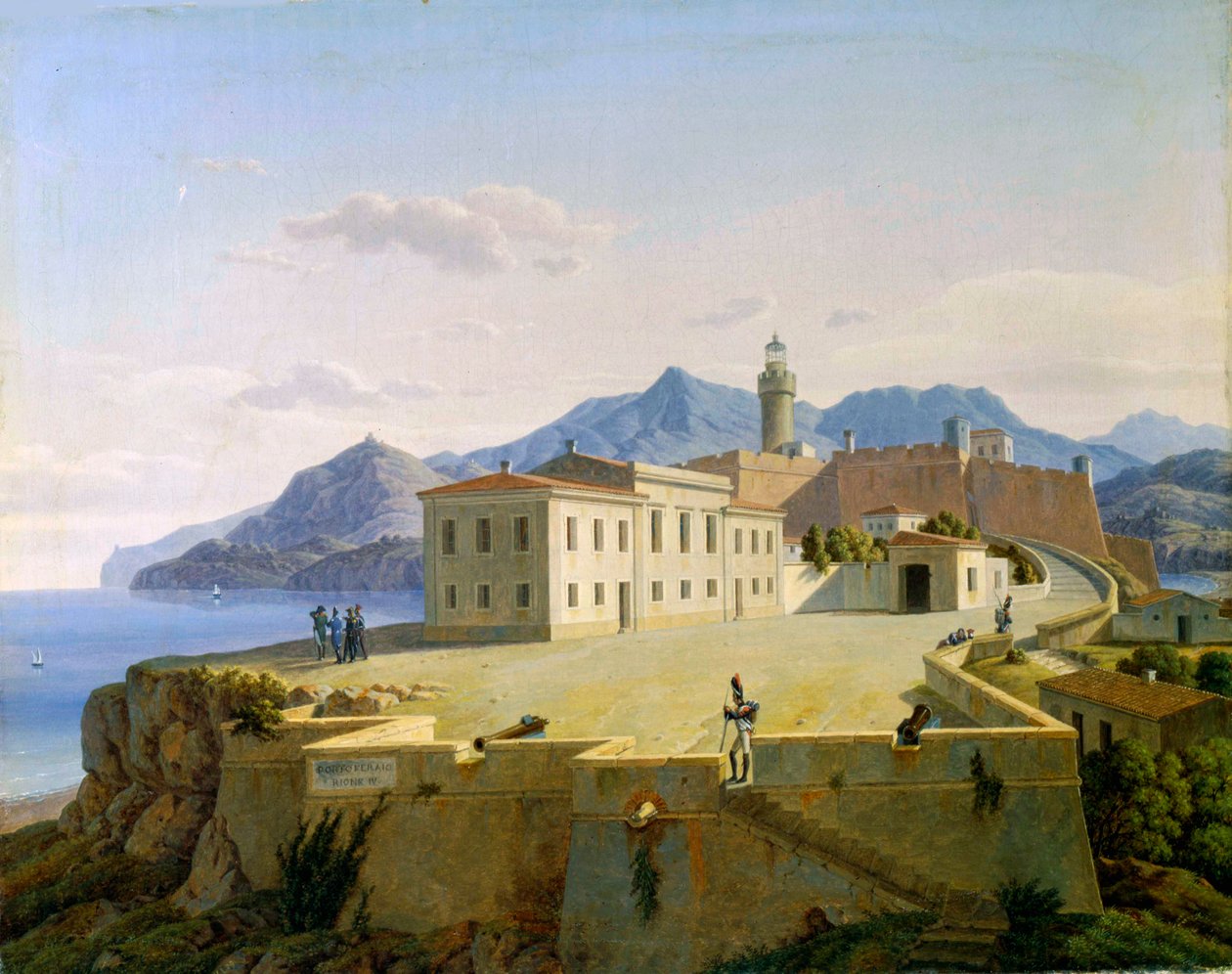 Napoleon Bonaparte in Portoferraio door Leo von Klenze