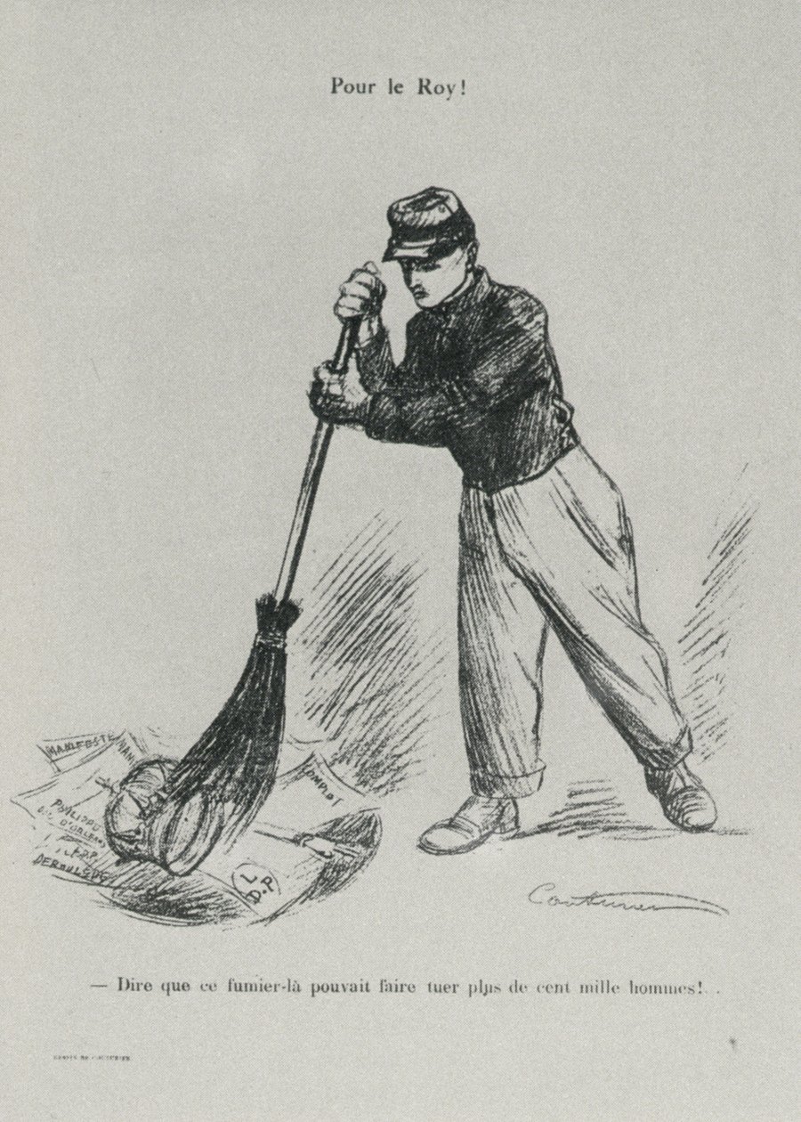 Voor de Koning!, 1899 door Leon Antoine Lucien Couturier