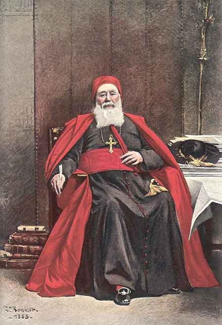 Kardinaal Charles Lavigerie, aartsbisschop van Algiers 1825-1892 door Leon Joseph Florentin Bonnat
