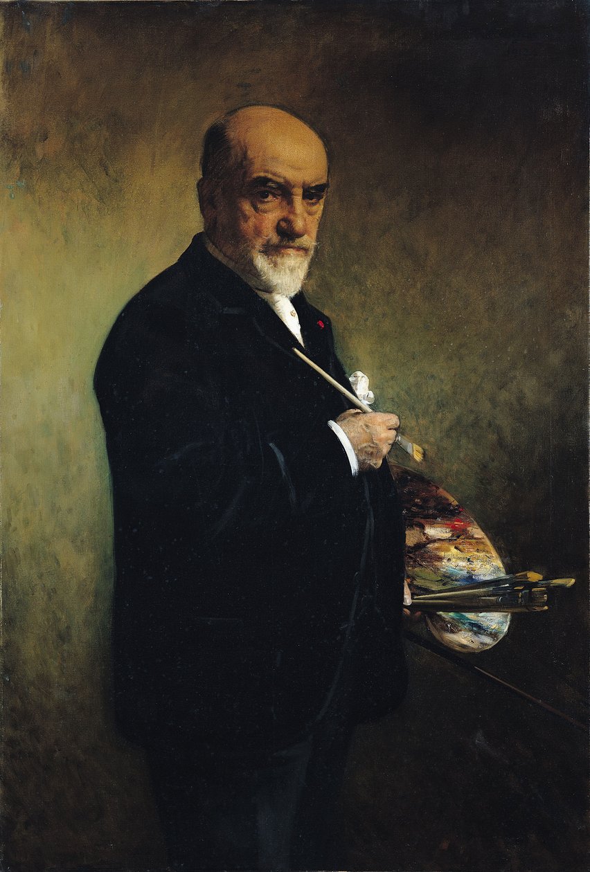 Zelfportret door Leon Joseph Florentin Bonnat