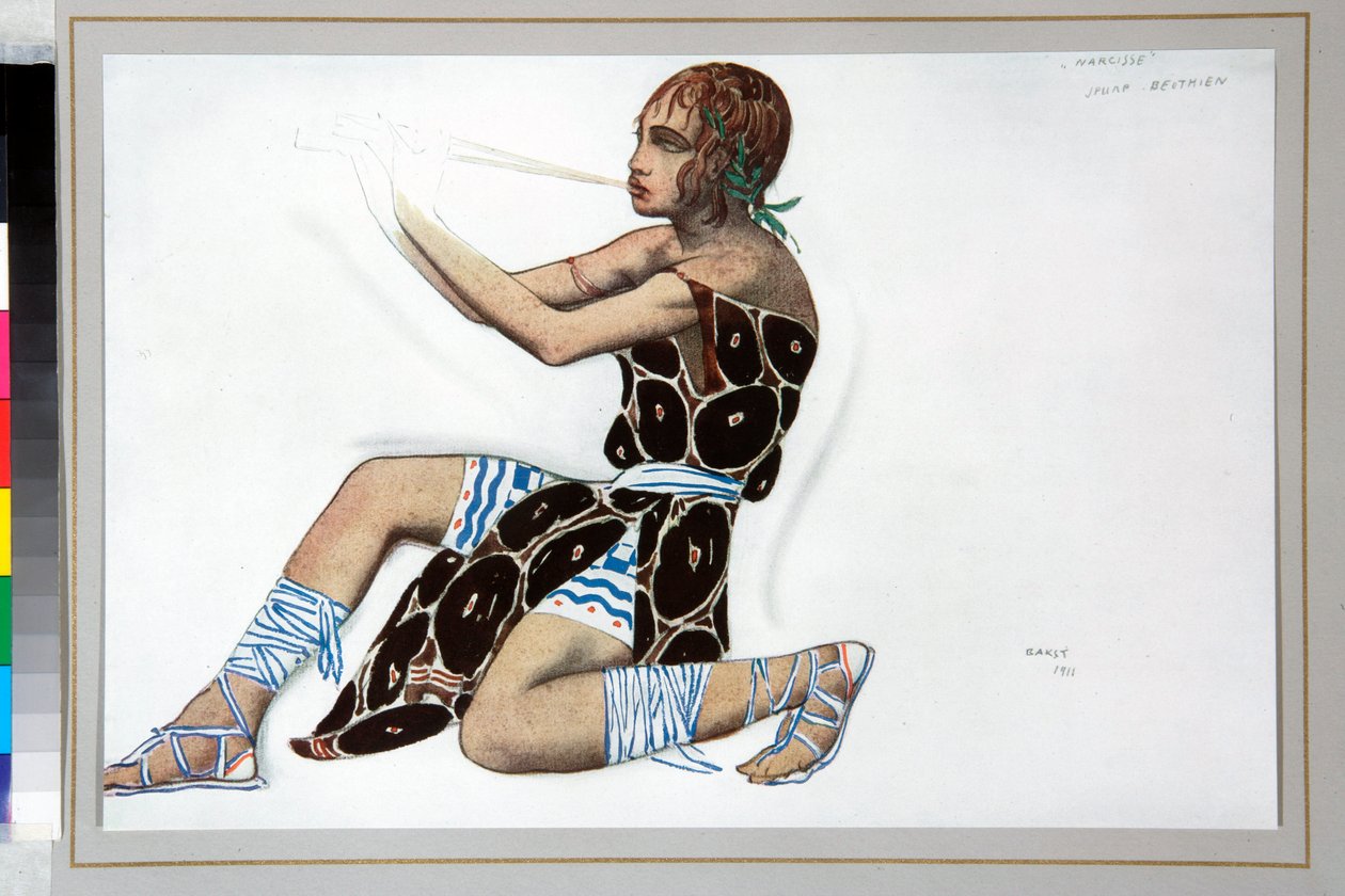 Narcissus door Leon Bakst