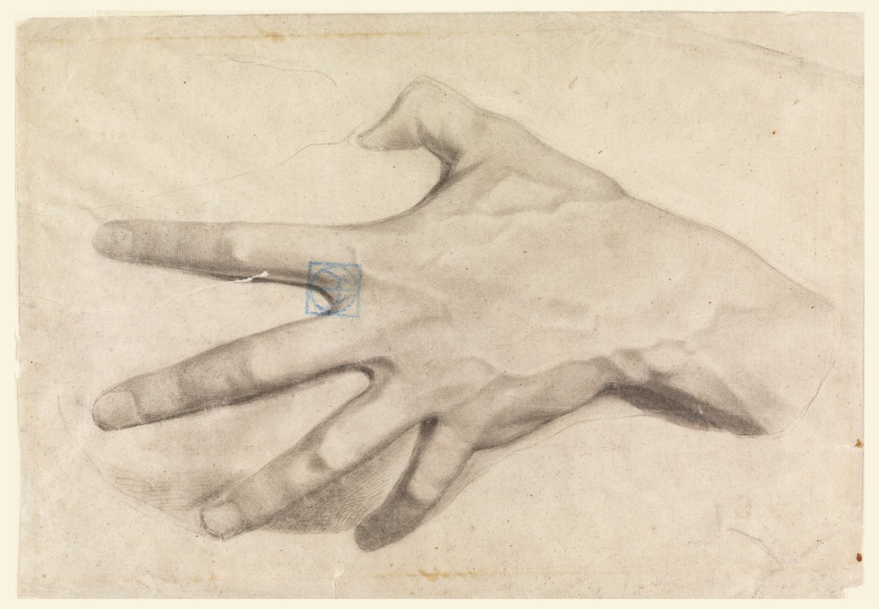 Studie van een hand door Leon Dabo