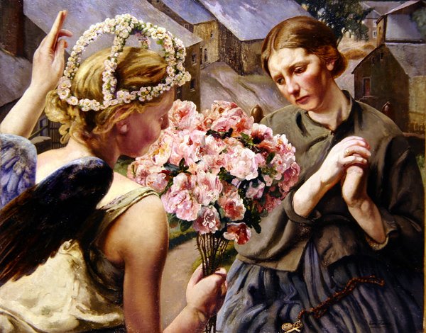 De pijnlijke annunciatie door Leon Henri Marie Frederic