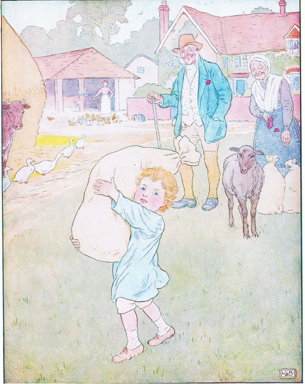 En een voor de kleine jongen die de laan afrent door Leonard Leslie Brooke
