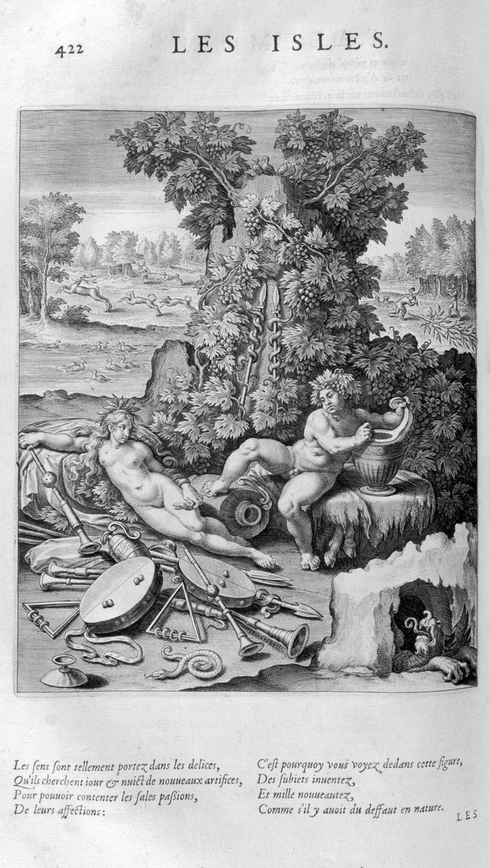 Les Isles, 1615 door Leonard Gaultier