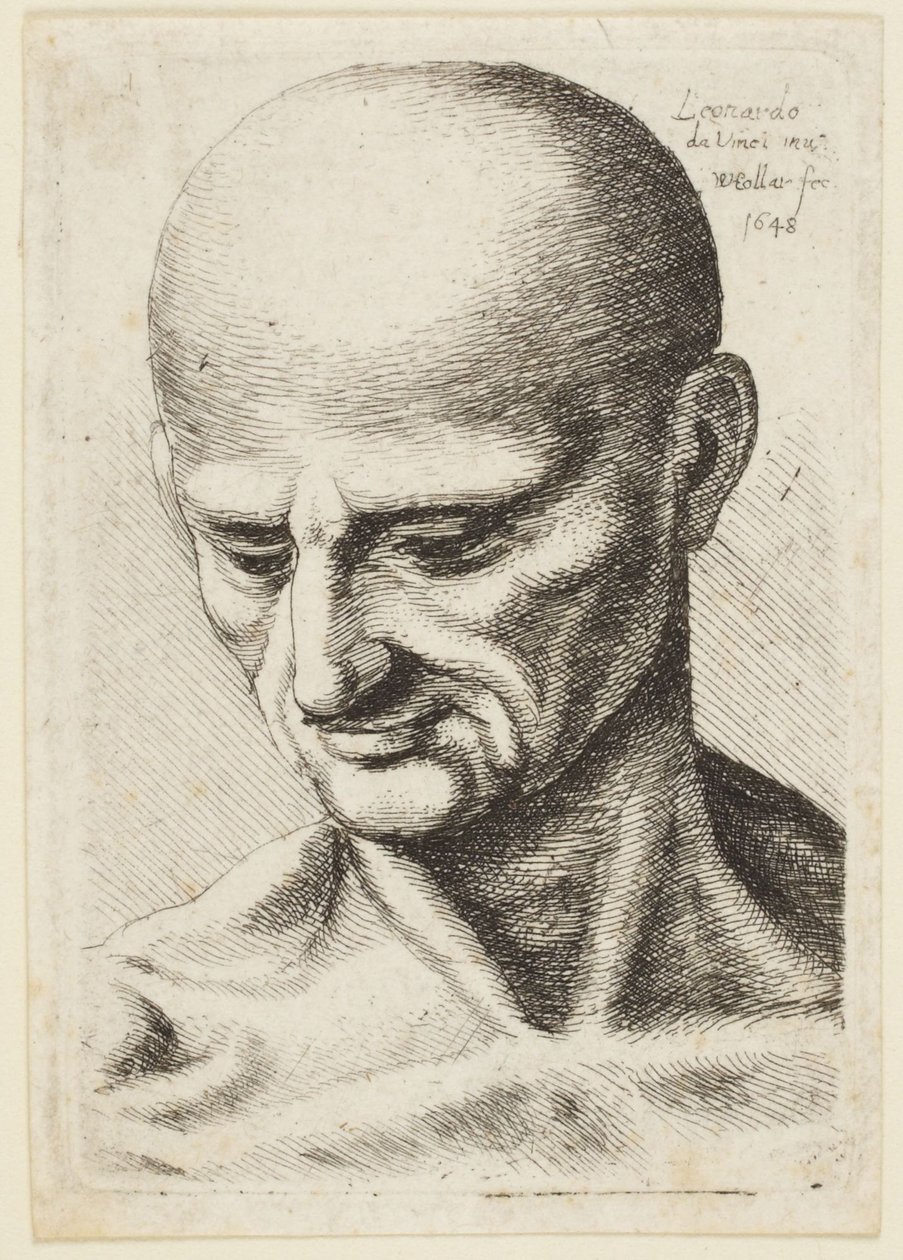 Kale man door Leonardo da Vinci