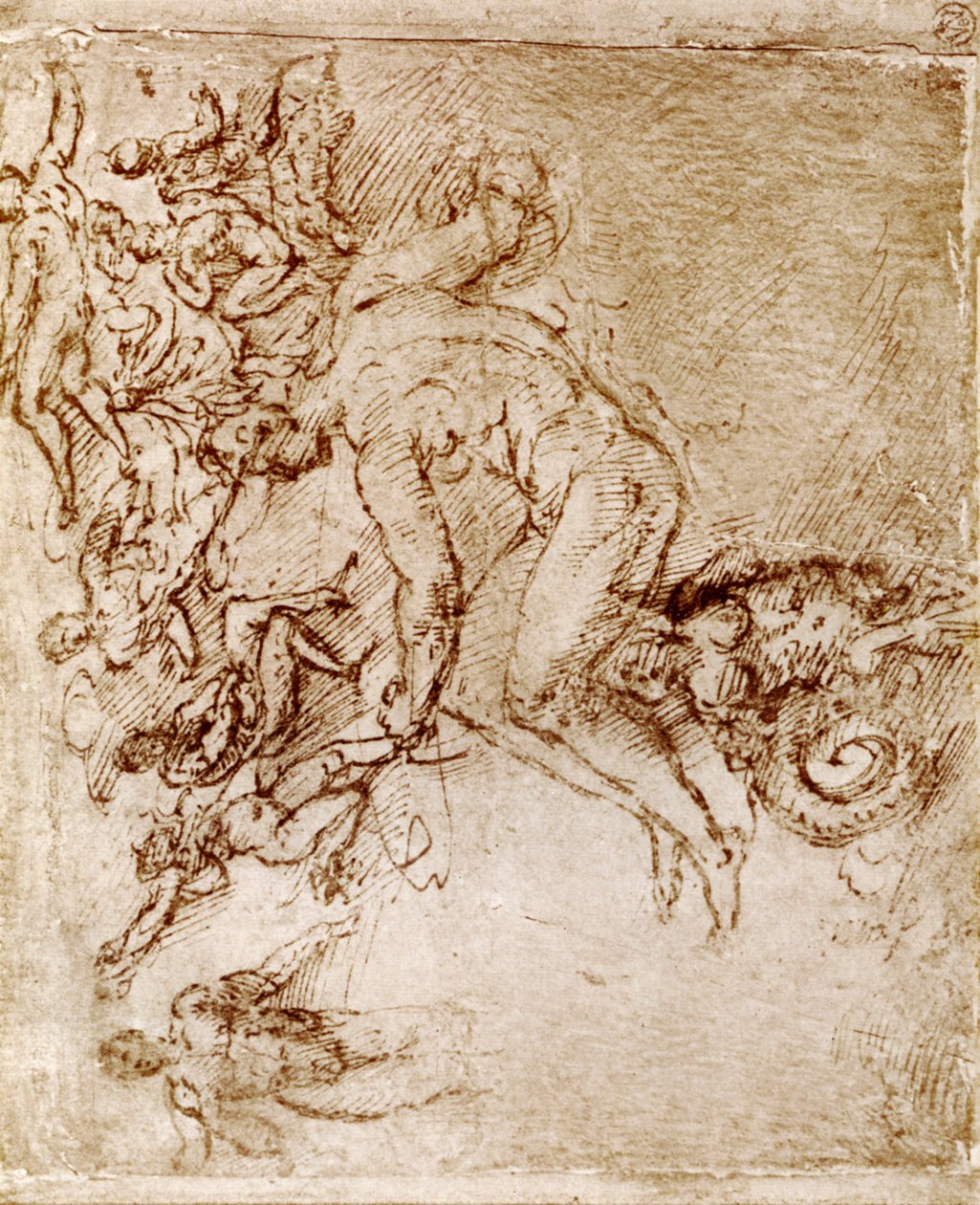 Pen- en inkttekeningen van Leonardo Da Vinci door Leonardo da Vinci
