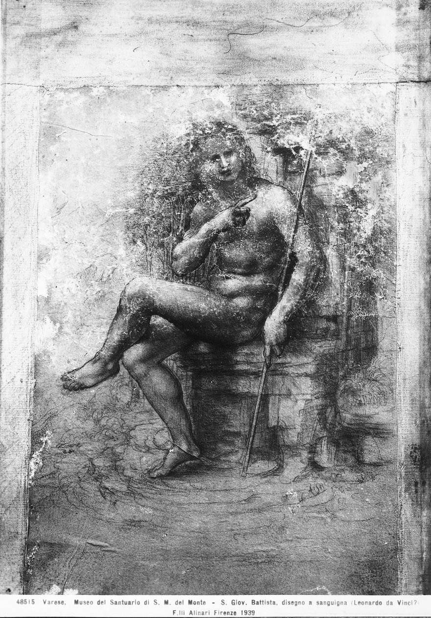 Sint Johannes de Doper door Leonardo da Vinci