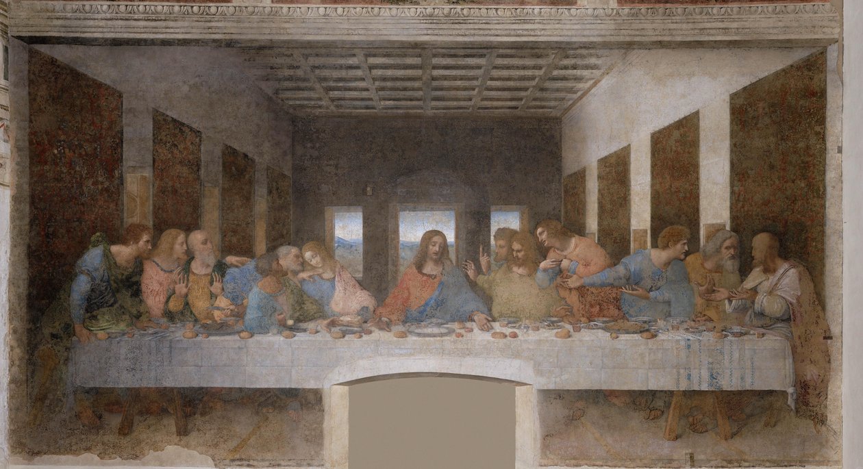 Het laatste avondmaal door Leonardo da Vinci