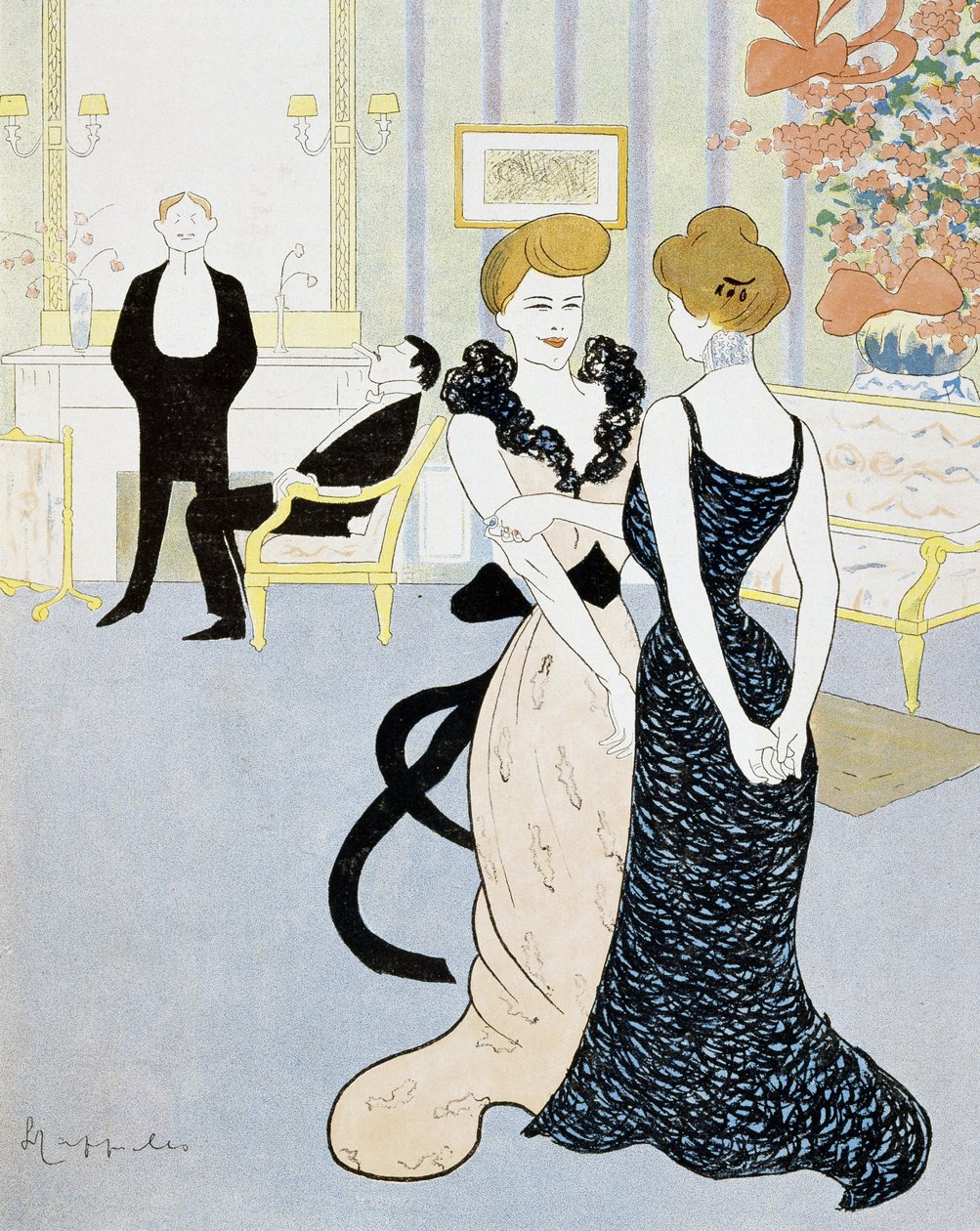 Een andere oplossing voor het raadsel door Leonetto Cappiello