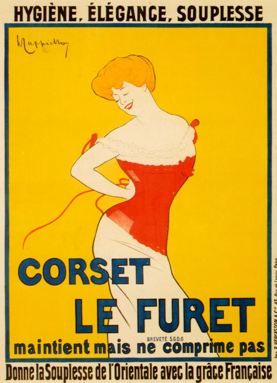 Le Furet korset door Leonetto Cappiello