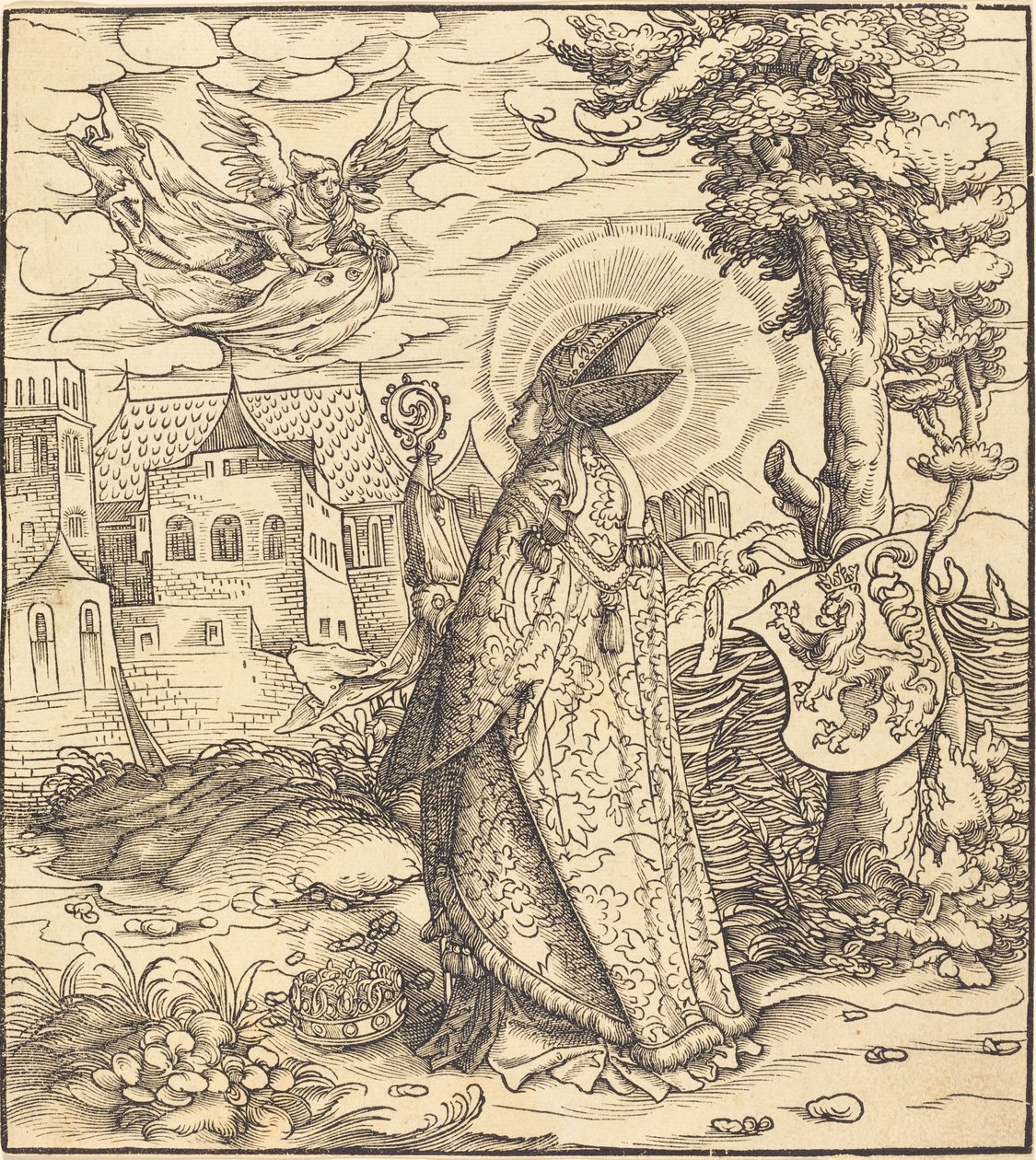 Sint Goery door Leonhard Beck