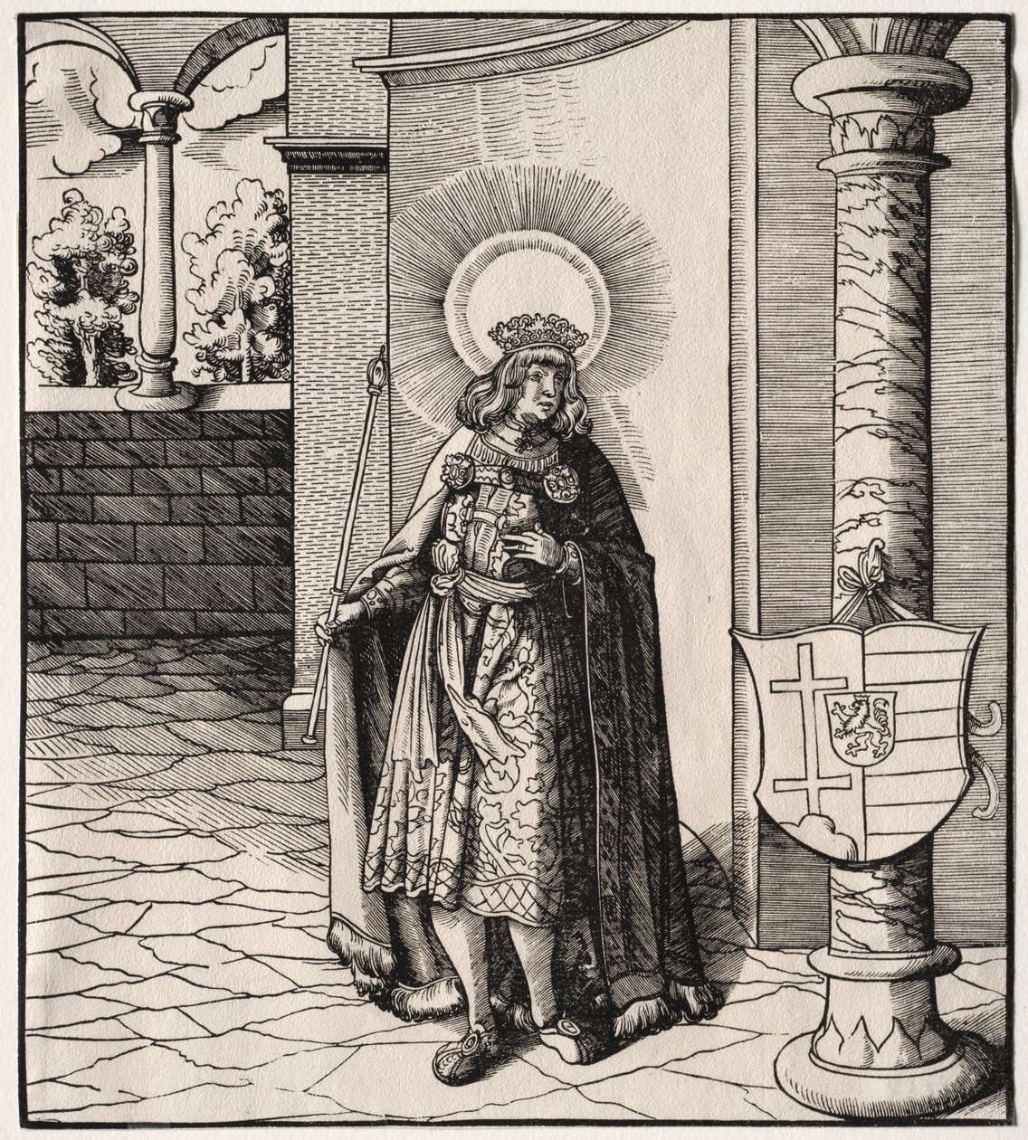 Heiligen verbonden met het huis van Habsburg: Een algemeen overzicht van de voorouders... door Leonhard Beck