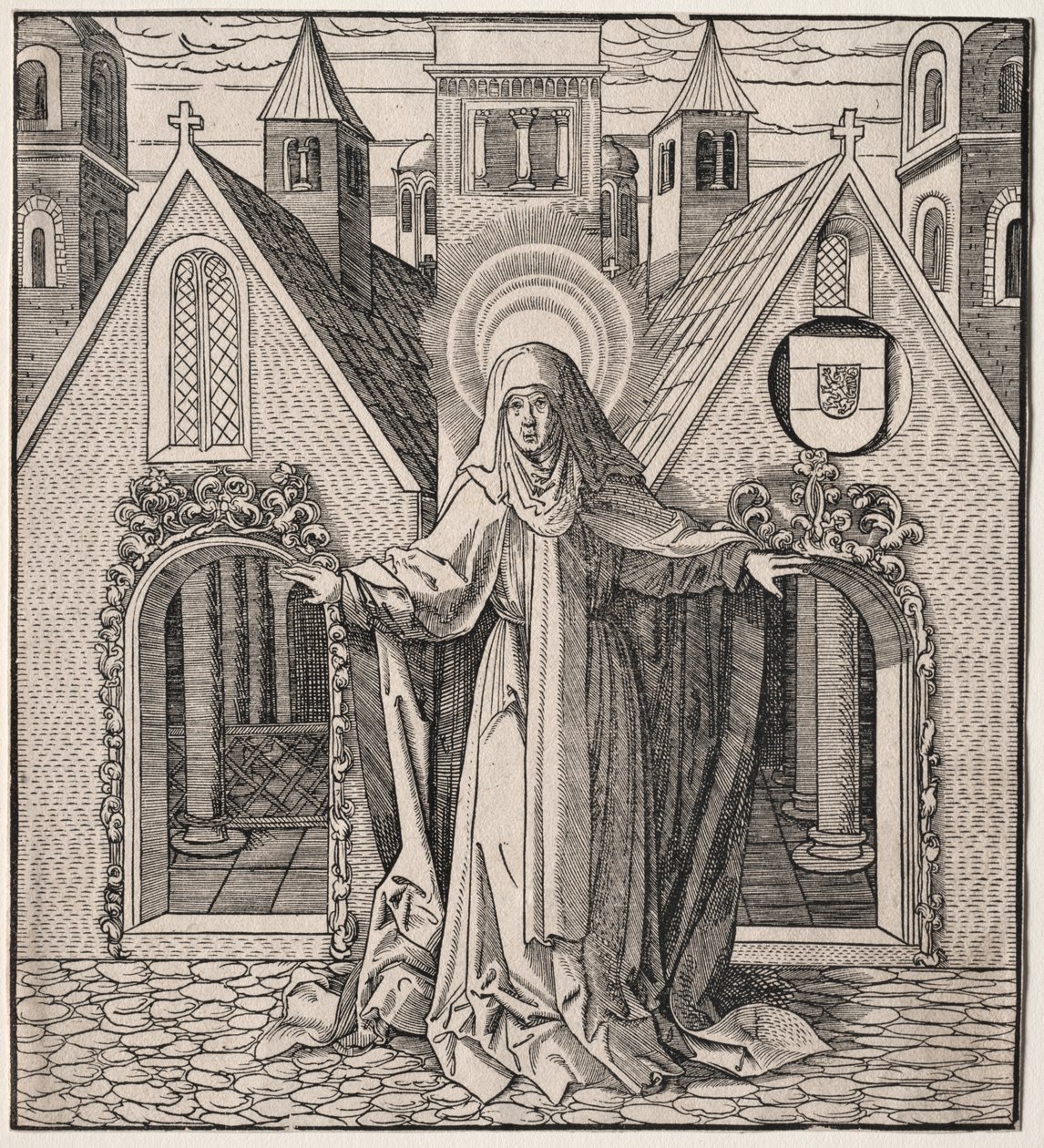Sancta Rega door Leonhard Beck