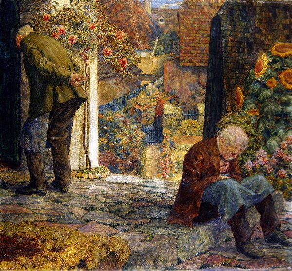 Het armenhuis in Melk door Leopold Blauensteiner