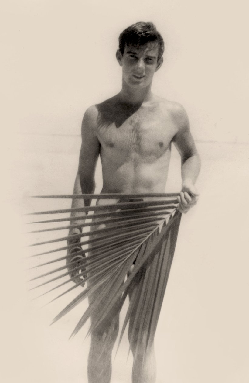 Amerikaanse Soldaat op Los Black strand, Admiraliteitseilanden, Nieuw-Guinea. 1944 door Leopold Blonder