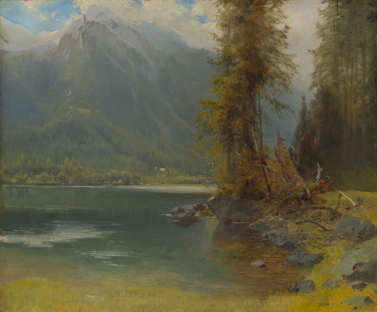 De Eibsee door Leopold Rottmann