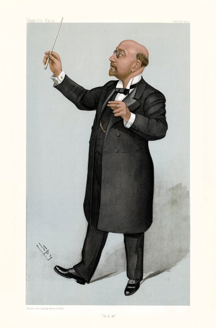 Sir Alexander Campbell Mackenzie door Leslie Matthew (1851 1922) Ward