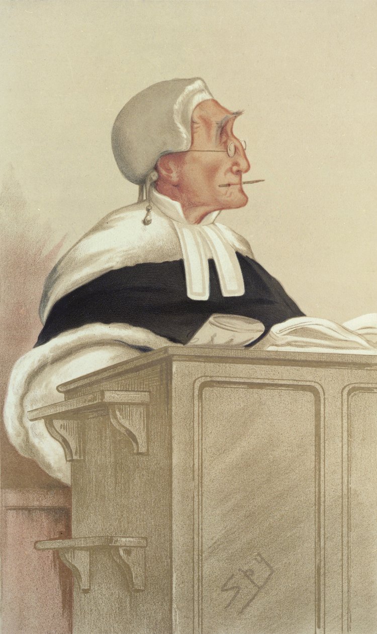 De Eerwaarde Sir Anthony Cleasby door Leslie Matthew Ward