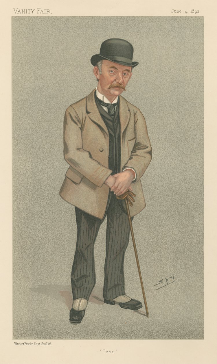 Tess, Thomas Hardy (Vanity Fair serie) door Leslie Matthew Spy Ward