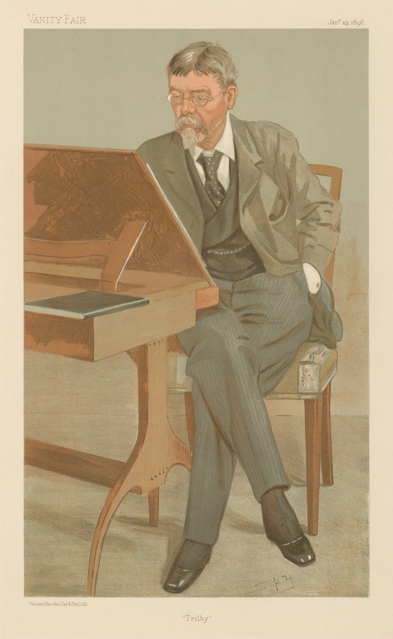 Trilby, George Louis Palmella Du Maurier (Vanity Fair serie) door Leslie Matthew Spy Ward