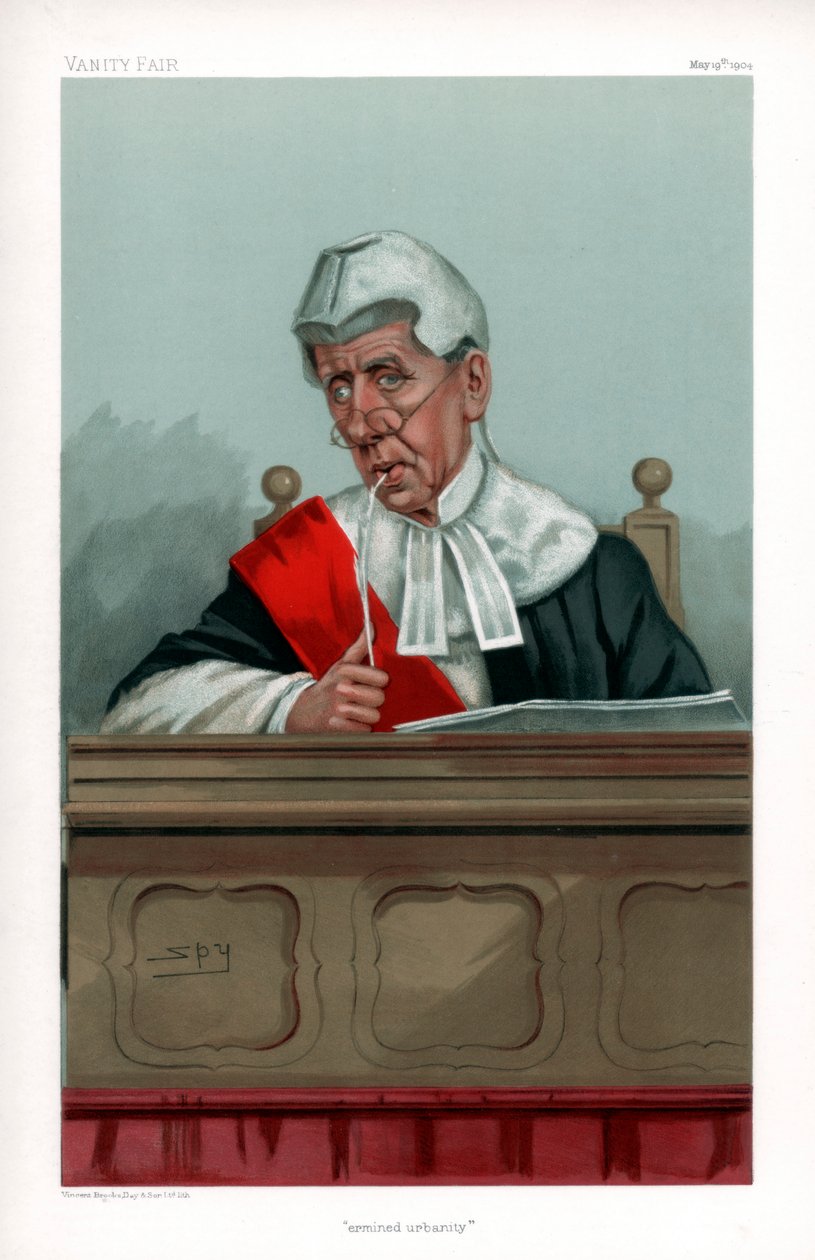 Ermineerde Stedelijkheid, 1904 door Leslie Matthew Ward