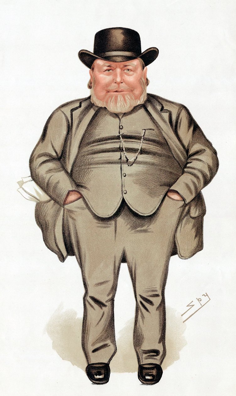 Joseph Arch 1826-1919, Engelse landarbeider, vakbondsman en politicus, 1886 door Leslie Matthew Ward