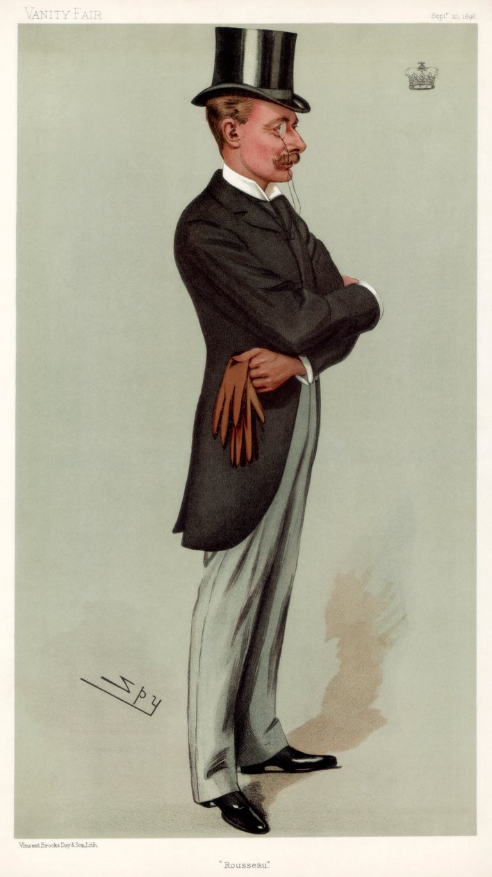 Rousseau, de Hertog van Bedford, 1896 door Leslie Matthew Ward