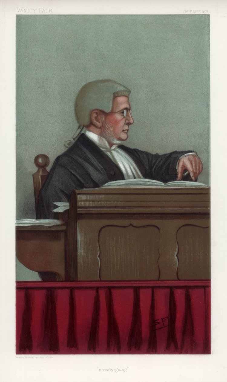 Gestaag gaan, 1902 door Leslie Matthew Ward