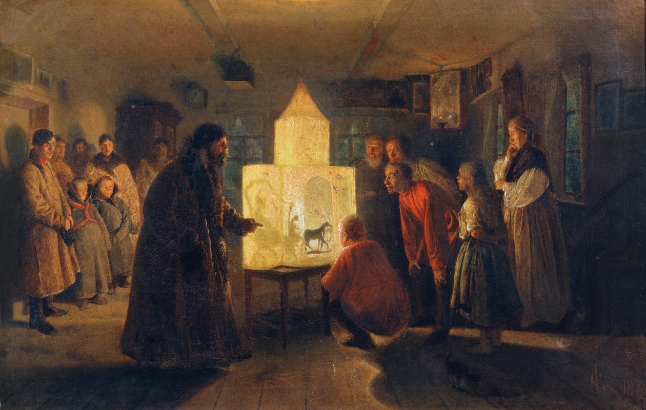 De Toverlantaarn, 1876 door Lev Grigoryevich Solovyev