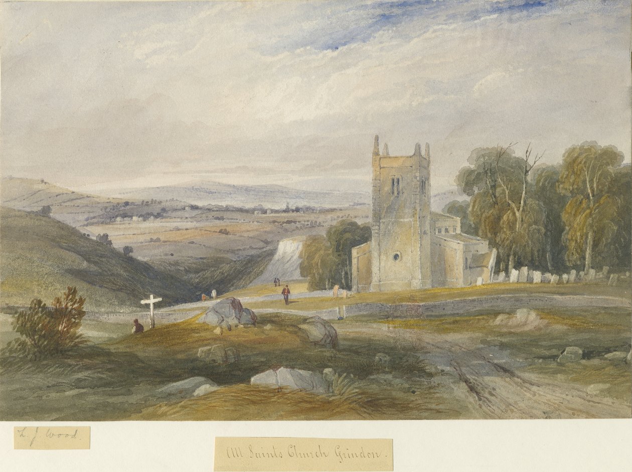 Grindon Kerk door Lewis John Wood