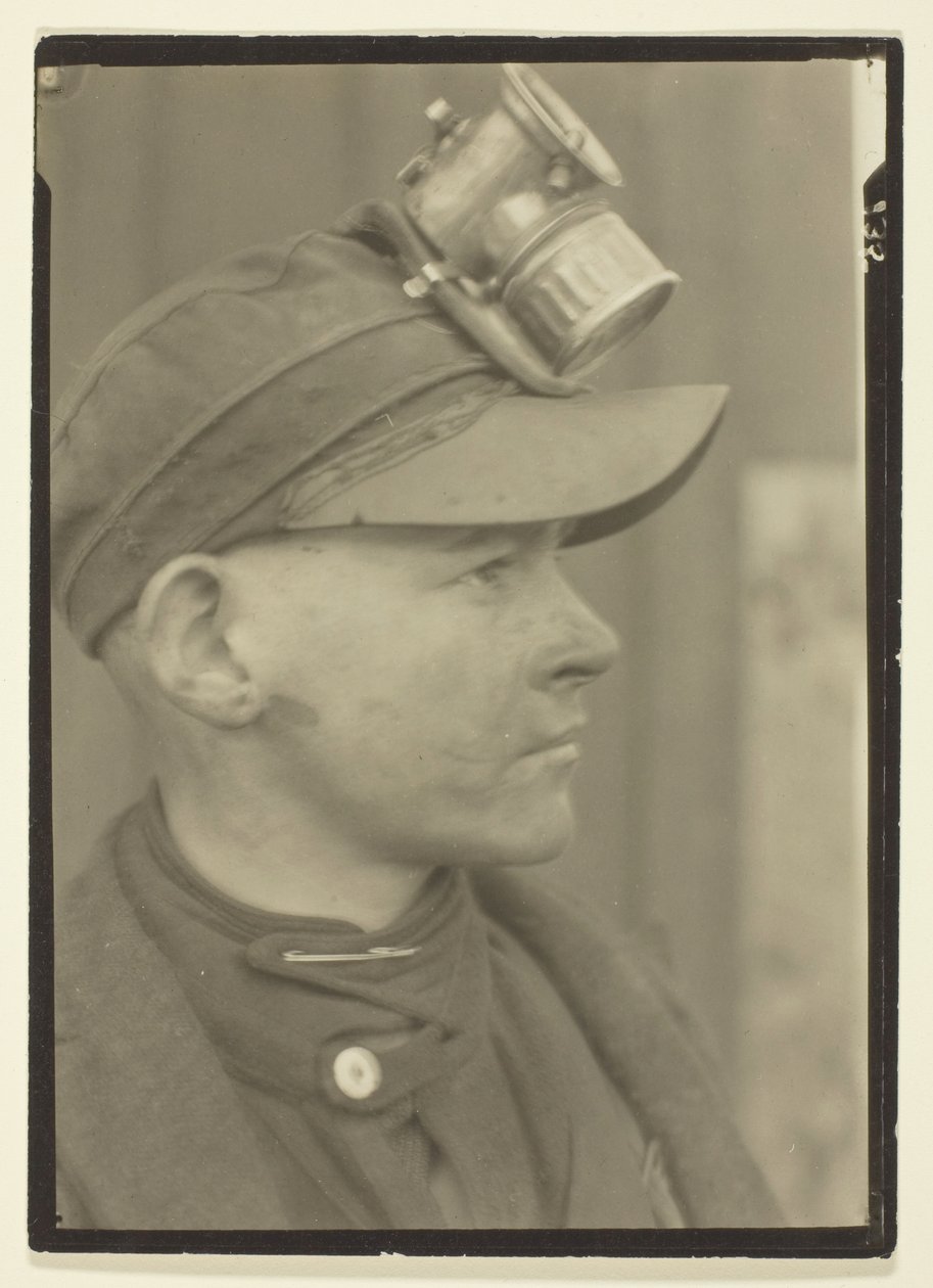 Brekerjongen in kolenmijn in Pennsylvania door Lewis Wickes Hine