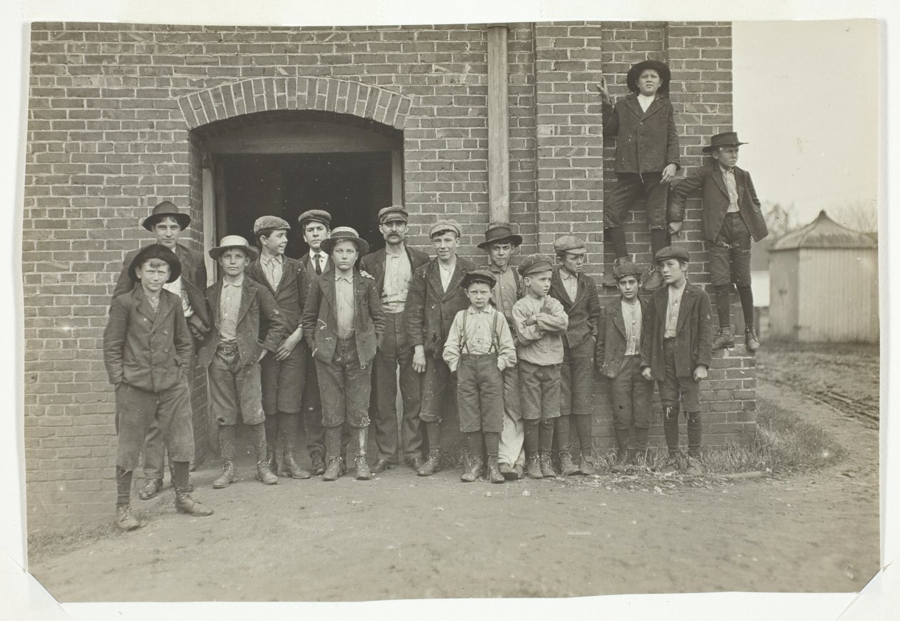 Middaguur, King Mfg. Co., Augusta, Georgia door Lewis Wickes Hine