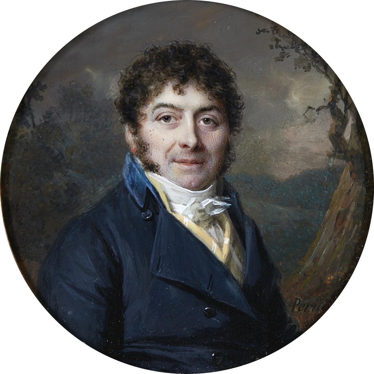 Portret van Marc-Antonie Désaugiers (1772-1827) door Lié Louis Périn-Salbreux