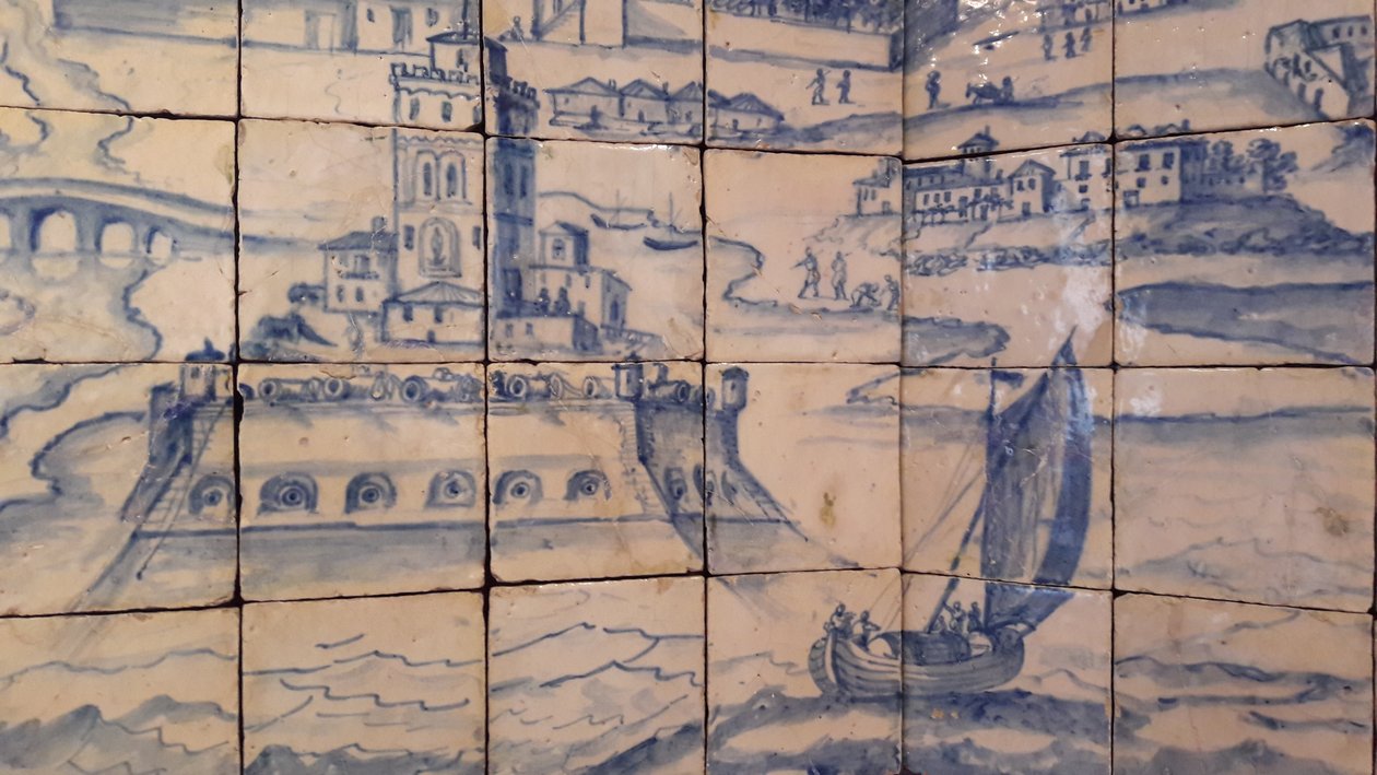 Toren van Belém afgebeeld op tegel (foto) door Unbekannt Unbekannt