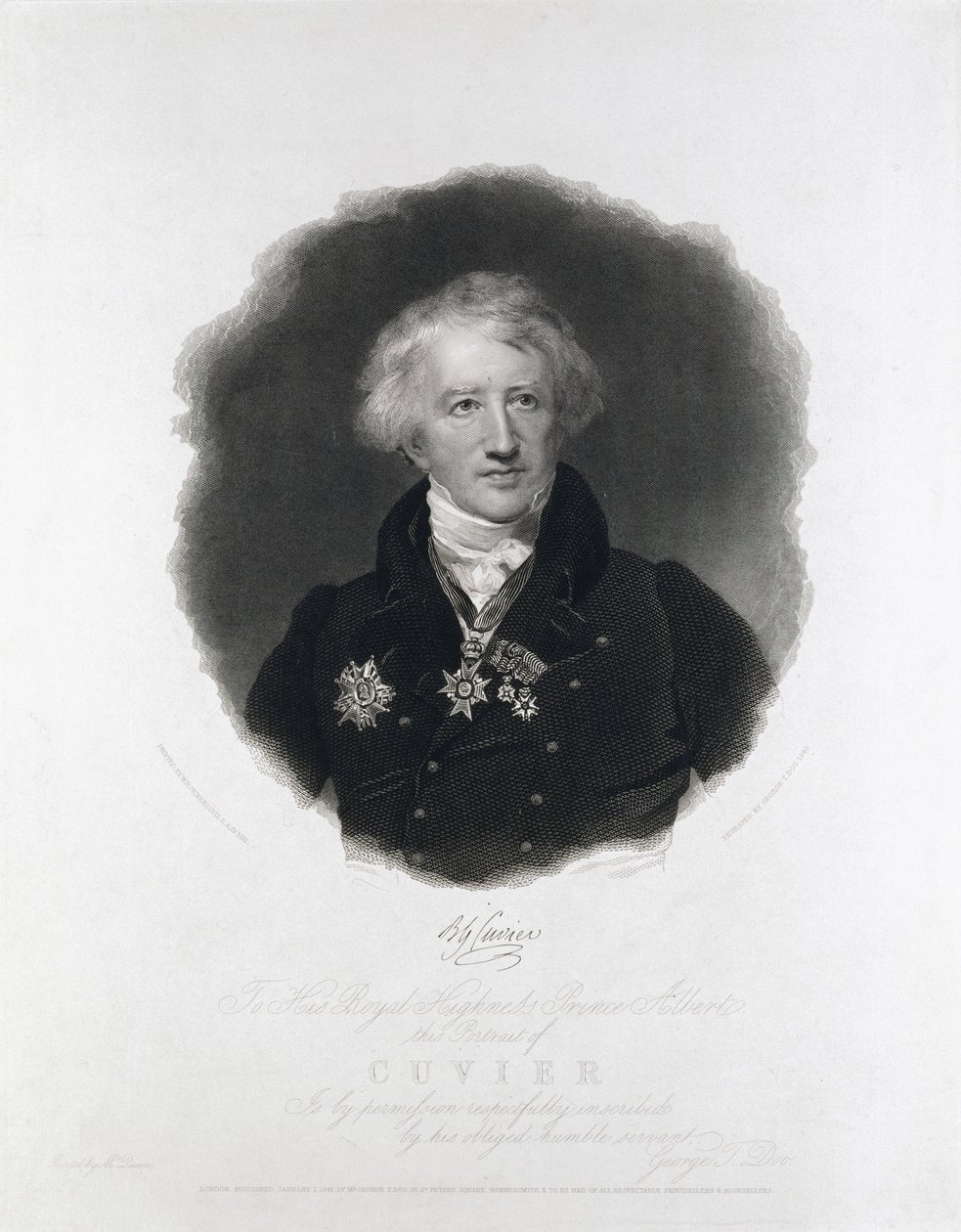 Georges Cuvier, Franse anatoom door Unbekannt Unbekannt