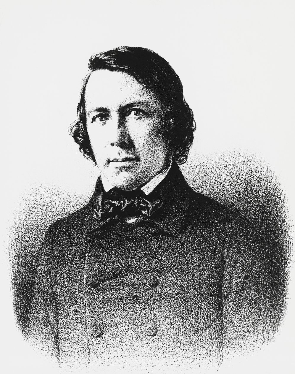 Portret van Charles Forbes de Montalembert, Franse politicus, journalist en filosoof (gravure) door Unbekannt Unbekannt